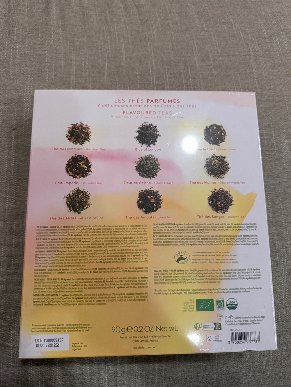 Assorted Flavoured Tea Collection - Pink/Orange - Picture 2 of 2